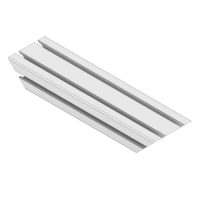 MODULAR SOLUTIONS ALUMINUM GUSSET&lt;br&gt;45MM X 90MM STRENGTHING ELEMENT CUT AT A 45 DEG ANGLE THAT CREATES STURDIER 90DEG CONNECTIONS 360MM